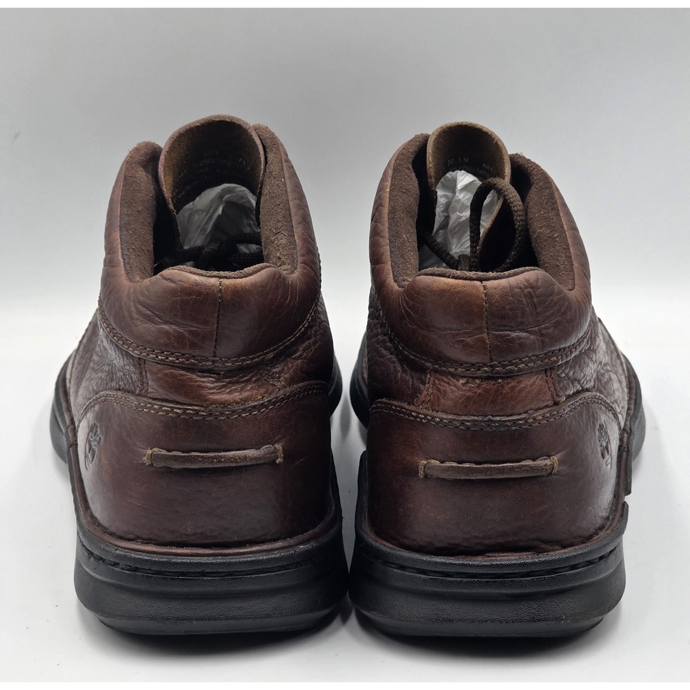 Timberland 68571 Men's 10.5M Brown Leather Chukka Boots Casual Shoes - Picture 11 of 14